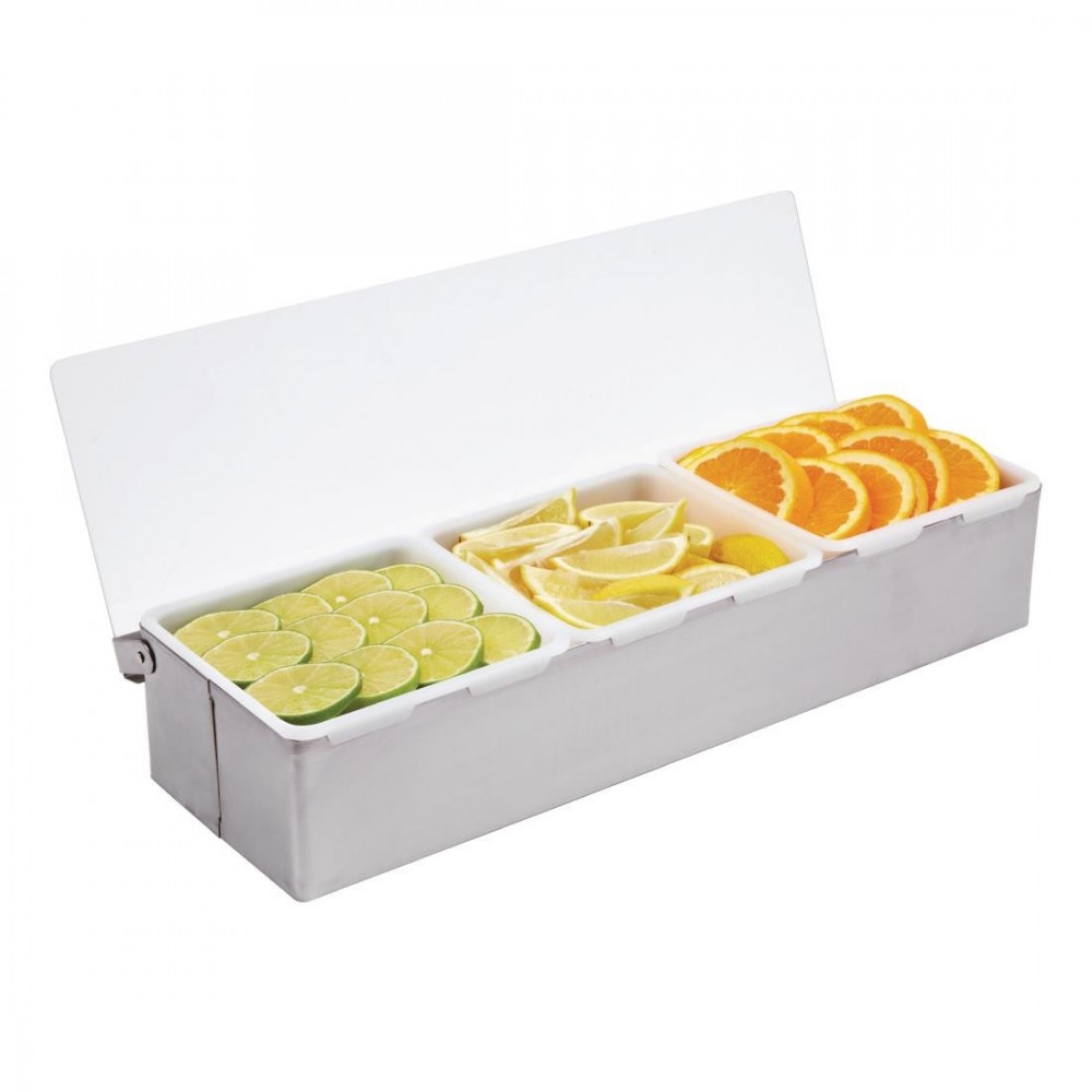 Boîte à compartiments - 3 x 950 ml - Préparation boissons - Bar Boîte à compartiments - 3 x 950 ml - Préparation boissons - Bar