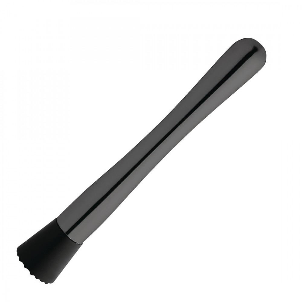 Pilon - Inox - Bout en silicone - Parisien - Gris Titane - Pour cocktails Pilon - Inox - Bout en silicone - Parisien - Gris Titane - Pour cocktails