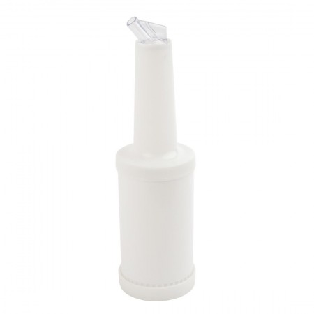 Bouteille verseuse - Blanche -  1 L.