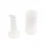 Bouteille verseuse - Blanche -  1 L.