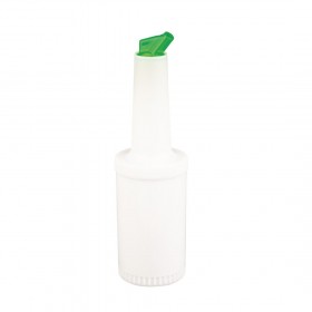 Bouteille verseuse - Verte -  1 L.