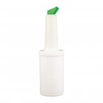 Bouteille verseuse - Verte -  1 L.