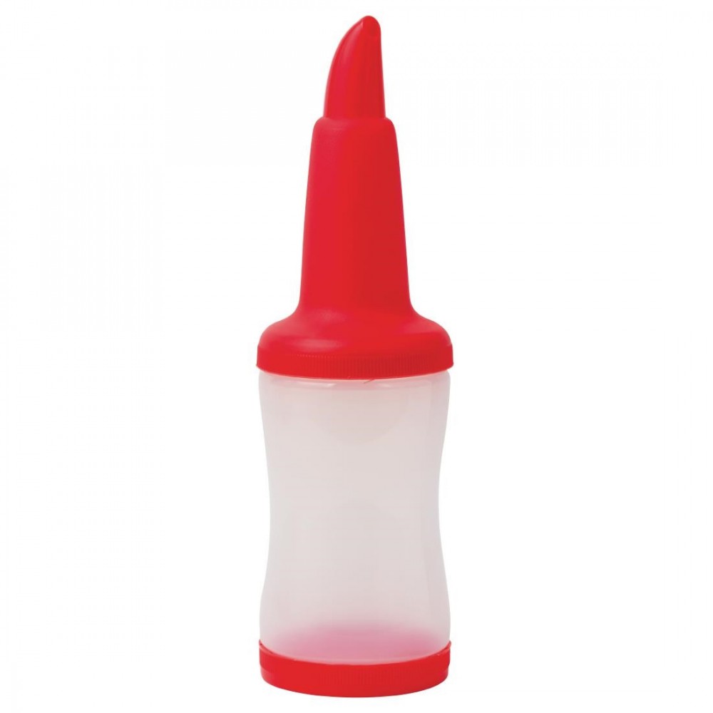 Bouteille verseuse - Rouge - 1 L. Bouteille verseuse - Rouge - 1 L.