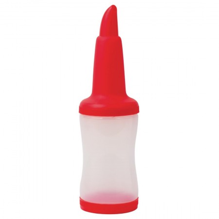 Bouteille verseuse - Rouge -  1 L.