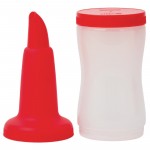 Bouteille verseuse - Rouge -  1 L.