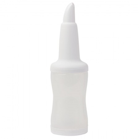 Bouteille verseuse - Blanche -  1 L.