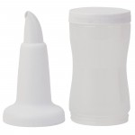Bouteille verseuse - Blanche -  1 L.
