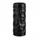 Chope - 450 ml - Noir opaque - Utopia Tahiti Tiki - Lot de 6