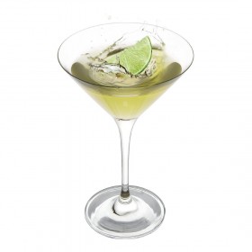 Verres à cocktail Martini - 260 ml - Cristal - Campana - Lot de 6