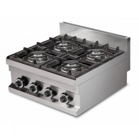 Fourneau 4 feux gaz GN1/1 GASTROMASTRO SPAIN