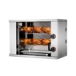 Rôtissoire ROTISOL SPECIAL MARCHE   à poulets gaz, 4 broches/ 24 poulets