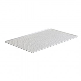 Plaque pâtissière perforée - 600 x 400 - Aluminium - Schneider