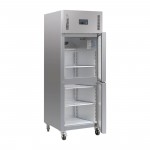 Armoire réfrigérée positive - Paiement 4X - 600 L. - 2 portillons GN 2/1 - Garantie 2 ans - Classe N