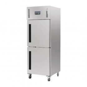 Armoire réfrigérée positive - Paiement 4X - 600 L. - 2 portillons GN 2/1 - Garantie 2 ans - Classe N