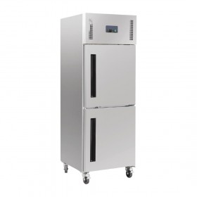 Armoire réfrigérée positive - Paiement 4X - 600 L. - 2 portillons GN 2/1 - Garantie 2 ans - Classe N