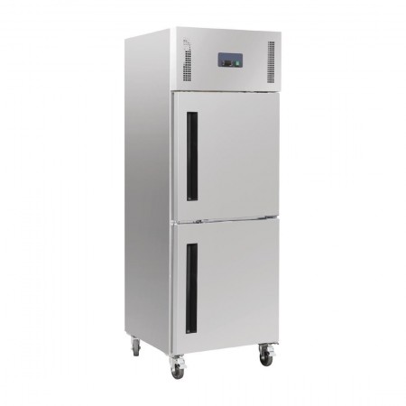 Armoire réfrigérée positive - Paiement 4X - 600 L. - 2 portillons GN 2/1 - Garantie 2 ans - Classe N