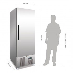 Armoire réfrigérée négative - 440 L - Classe N