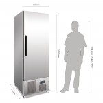Armoire réfrigérée négative - 440 L - Classe N