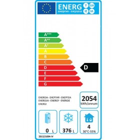 Armoire réfrigérée négative - Paiement 4X - 600 L. - 2 portillons GN 2/1 - Garantie 2 ans - Classe N