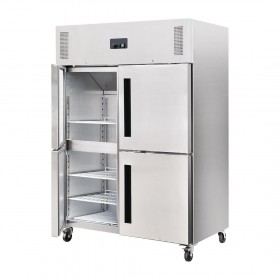 Armoire réfrigérée négative - 1200 L. - 2 portes - 4 portillons GN 2/1 - Garantie 2 ans - Classe N