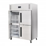 Armoire réfrigérée négative - 1200 L. - 2 portes - 4 portillons GN 2/1 - Garantie 2 ans - Classe N