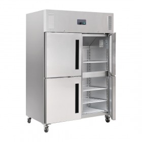 Armoire réfrigérée négative - 1200 L. - 2 portes - 4 portillons GN 2/1 - Garantie 2 ans - Classe N