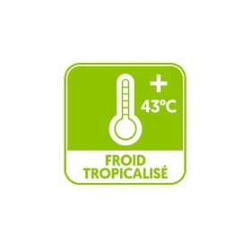 Vitrine négative - Paiement 4X - Inox - Garantie 2 ans - 610 L - Classe T