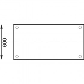 Table inox avec 2 étagères supérieures - Paiement 4X - AISI 430 - 1200 (L) x 600 (P) x 1500 (H) mm