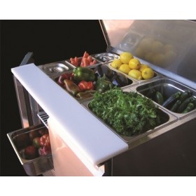 Saladette frigorifique 2 portes