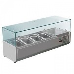 Saladette- Paiement 4X-  ECO- 3XGN1/3+1XGN1/2 PROF. 395MM L1200MM