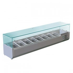 Saladette- Paiement 4X-  ECO-8 BACS GN1/3 PROF. 395MM L1800MM