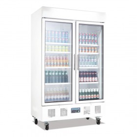 Armoire réfrigérée vitrée positive - 944 L. - Paiement 4X - Garantie 2 ans - Classe N