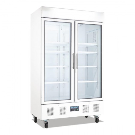 Armoire réfrigérée vitrée positive - 944 L. - Paiement 4X - Garantie 2 ans - Classe N