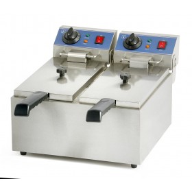 Friteuse 2 bacs de 8 litres ROLLER GRILL