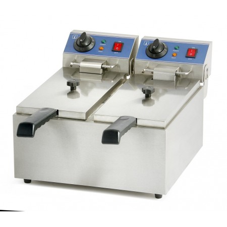Friteuse 2 bacs de 8 litres ROLLER GRILL