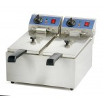 Friteuse 2 bacs de 8 litres ROLLER GRILL