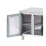 Table réfrigérée positive - GN 1/1 - 421 L - 1 porte + 6 tiroirs à droite - 2230 (L) x 700 (P) mm - Classe N