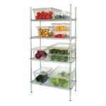 Rayonnage chambre froide - 1830 (L) x 610 (P) x 1830 (H) mm