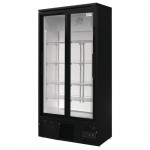 Armoire réfrigérée vitrée positive - 490 L. - Paiement 4X - Inox - Garantie 2 ans - 490 L - Classe N