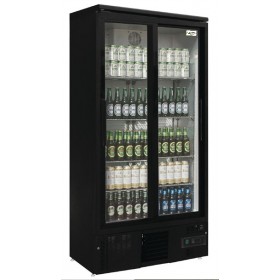 Armoire réfrigérée vitrée positive - 490 L. - Paiement 4X - Inox - Garantie 2 ans - 490 L - Classe N