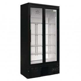 Armoire réfrigérée vitrée positive - 490 L. - Paiement 4X - Inox - Garantie 2 ans - 490 L - Classe N