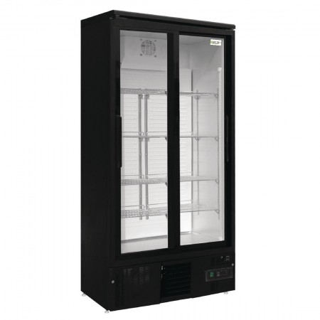 Armoire réfrigérée vitrée positive - 490 L. - Paiement 4X - Inox - Garantie 2 ans - 490 L - Classe N