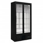 Armoire réfrigérée vitrée positive - 490 L. - Paiement 4X - Inox - Garantie 2 ans - 490 L - Classe N
