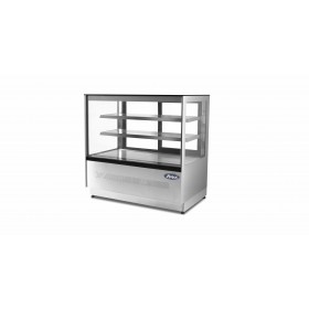 Vitrine réfrigérée positive - 570 L. - 1700 (L) x 750 (P) x 1200 (H) mm - Avec éclairage