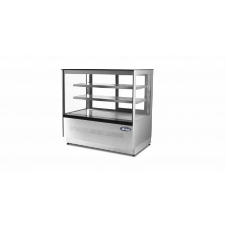 Vitrine réfrigérée positive - 570 L. - 1700 (L) x 750 (P) x 1200 (H) mm - Avec éclairage
