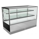 Vitrine réfrigérée positive - Paiement 4X - 1500 (L) x 700 (P) x 1200 (H) mm - Avec éclairage - Classe N