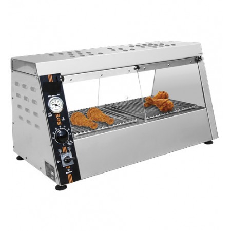 Vitrine chauffante chicken- poulet 810*670*510mm + contrôleur humidité