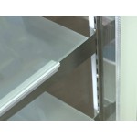 Vitrine réfrigérée positive - 480 L. - Paiement 4X - 1200 (L) x 725 (P) x 1200 (H) mm - Avec éclairage - Classe N