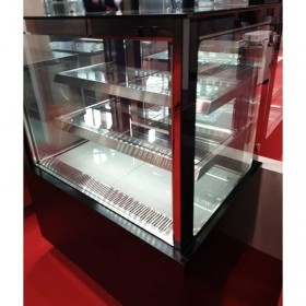Vitrine réfrigérée positive - 480 L. - Paiement 4X - 1200 (L) x 725 (P) x 1200 (H) mm - Avec éclairage - Classe N