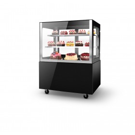 Vitrine réfrigérée positive - 480 L. - Paiement 4X - 1200 (L) x 725 (P) x 1200 (H) mm - Avec éclairage - Classe N